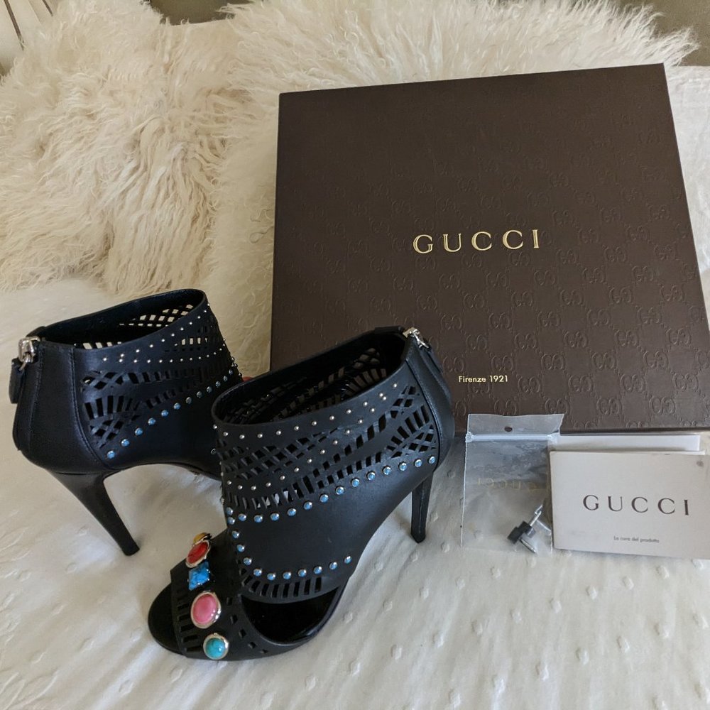 Gucci Bootie Heels Size: 36 1/2